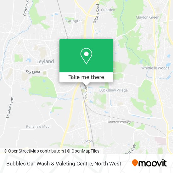Bubbles Car Wash & Valeting Centre map