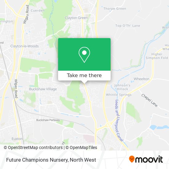 Future Champions Nursery map