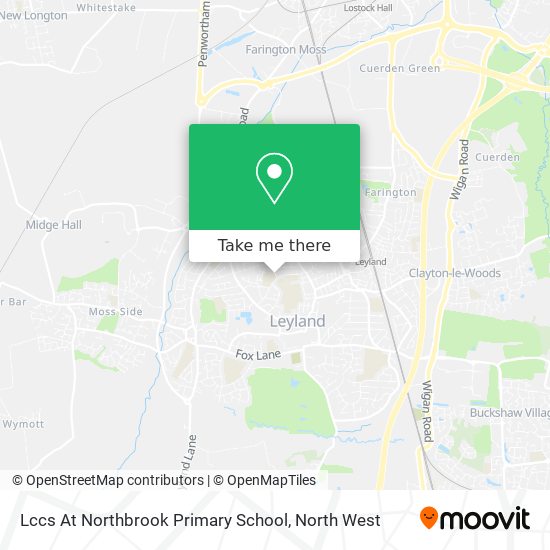 Lccs At Northbrook Primary School map