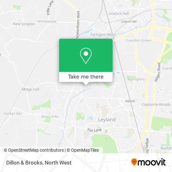 Dillon & Brooks map