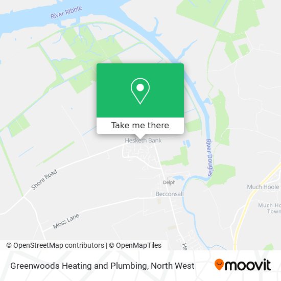 Greenwoods Heating and Plumbing map