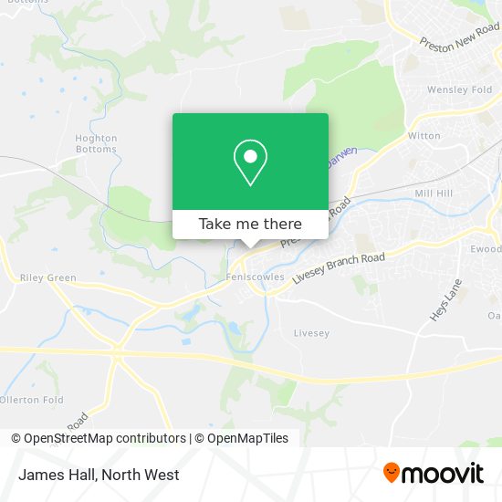 James Hall map