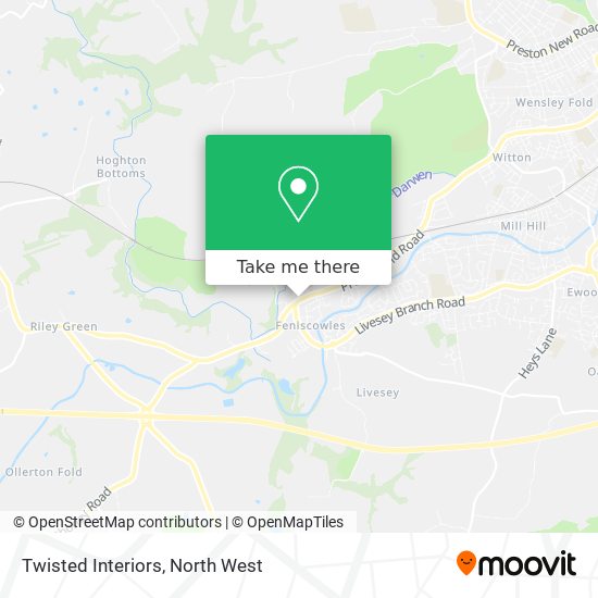 Twisted Interiors map