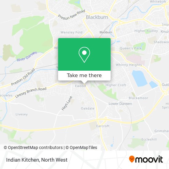 Indian Kitchen map