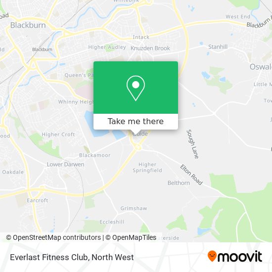 Everlast Fitness Club map