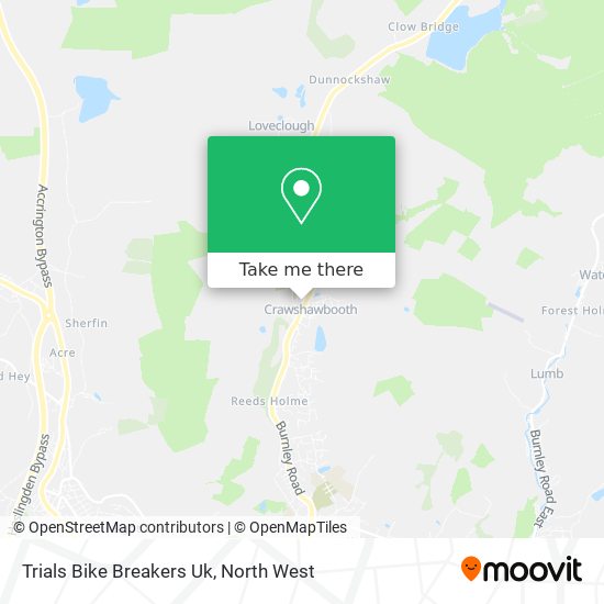 Trials Bike Breakers Uk map