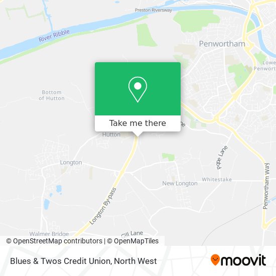 Blues & Twos Credit Union map