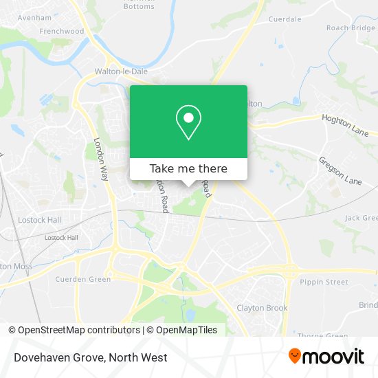 Dovehaven Grove map