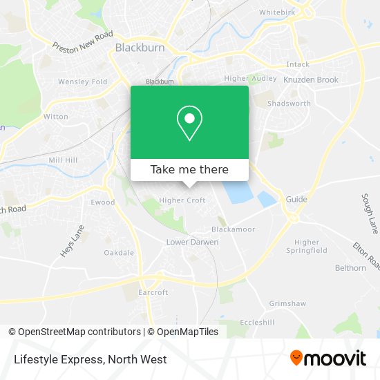 Lifestyle Express map