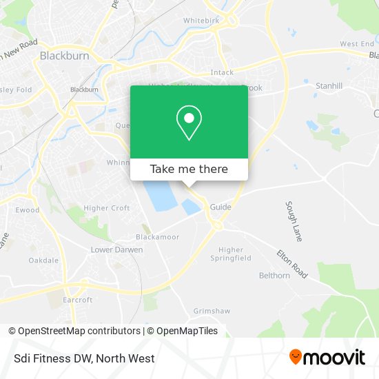 Sdi Fitness DW map