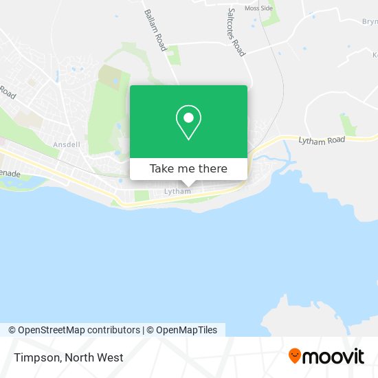 Timpson map