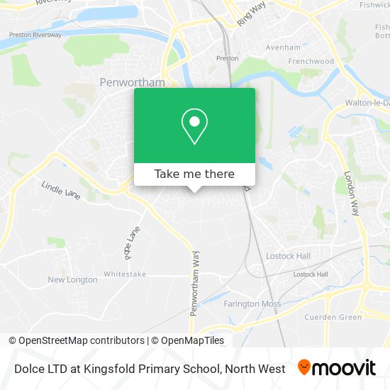 Dolce LTD at Kingsfold Primary School map