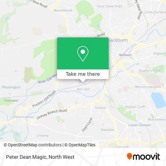 Peter Dean Magic map
