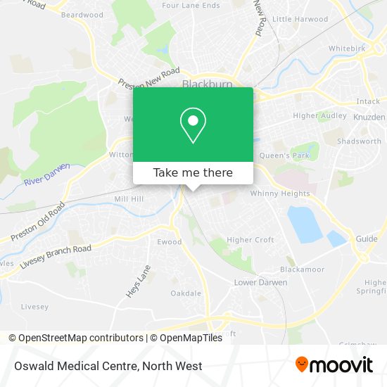 Oswald Medical Centre map