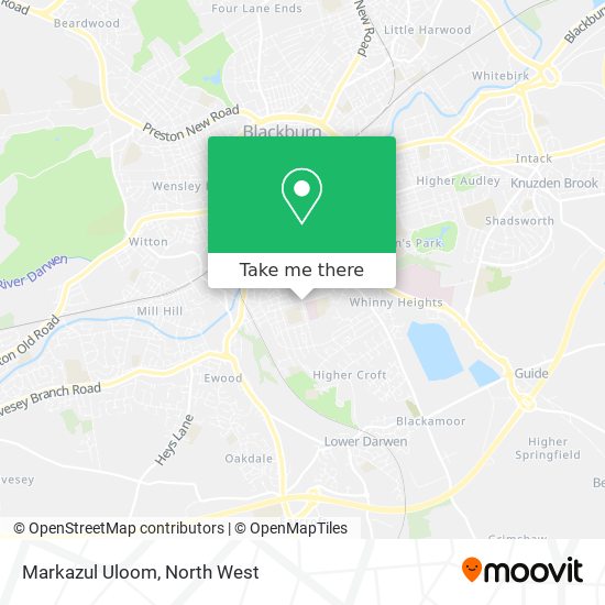 Markazul Uloom map
