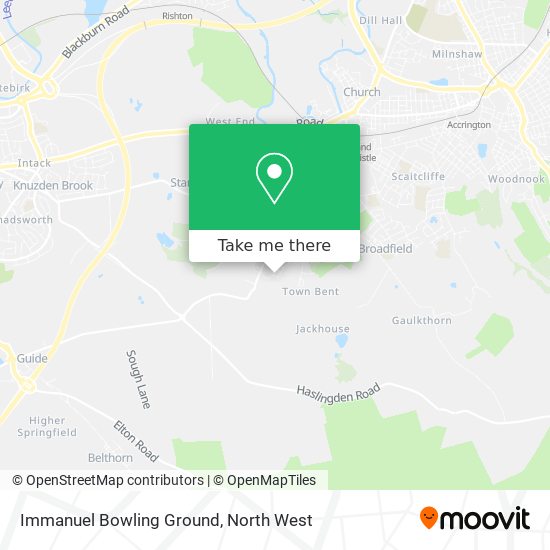 Immanuel Bowling Ground map