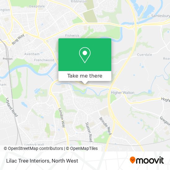 Lilac Tree Interiors map