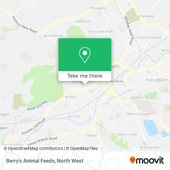 Berry's Animal Feeds map