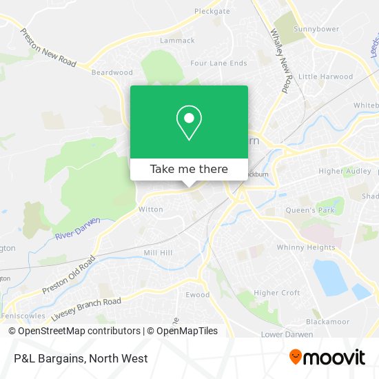 P&L Bargains map