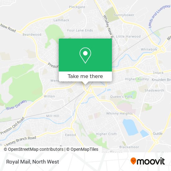 Royal Mail map