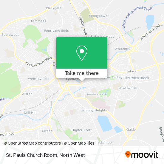 St. Pauls Church Room map