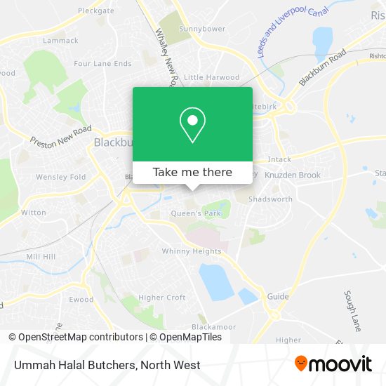 Ummah Halal Butchers map