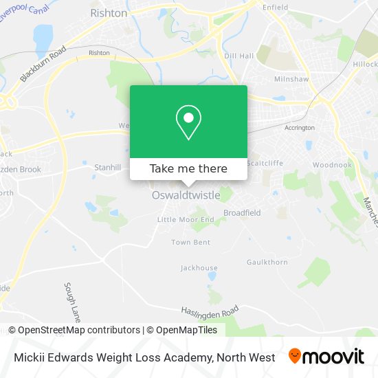 Mickii Edwards Weight Loss Academy map