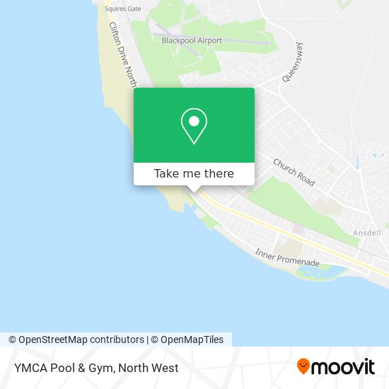 YMCA Pool & Gym map
