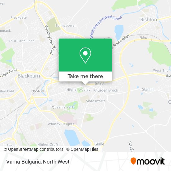 Varna-Bulgaria map