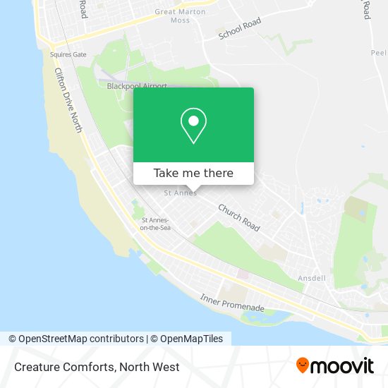 Creature Comforts map