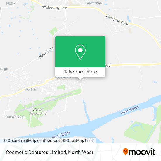Cosmetic Dentures Limited map