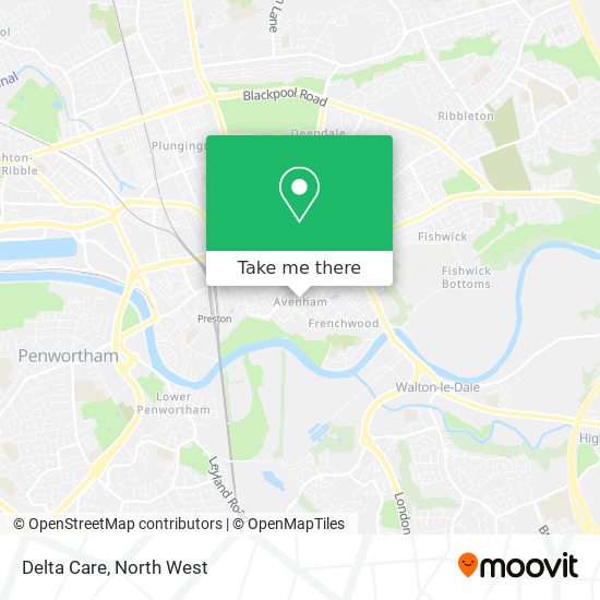 Delta Care map