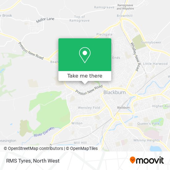 RMS Tyres map