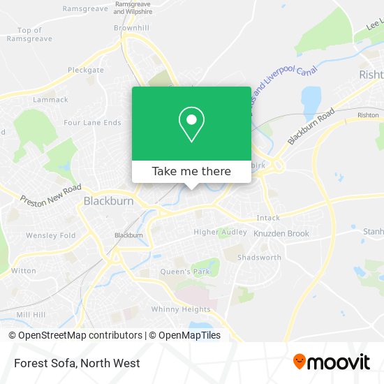 Forest Sofa map