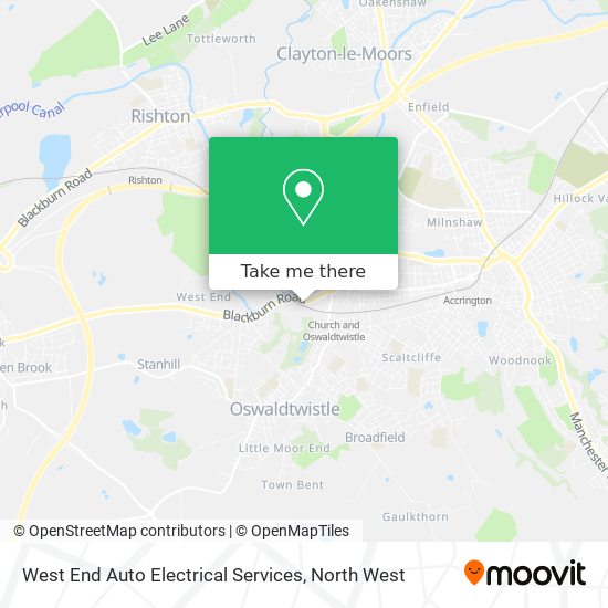 West End Auto Electrical Services map