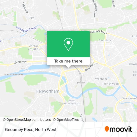 Geoamey Pecs map