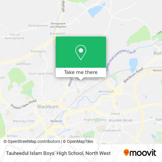 Tauheedul Islam Boys' High School map