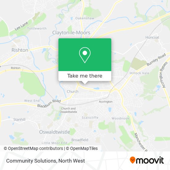 Community Solutions map