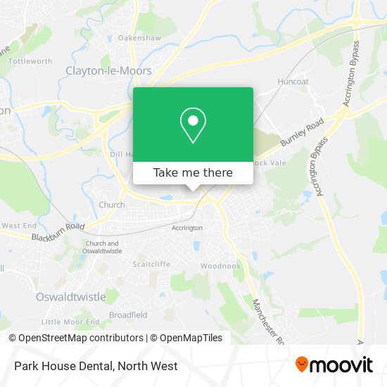 Park House Dental map