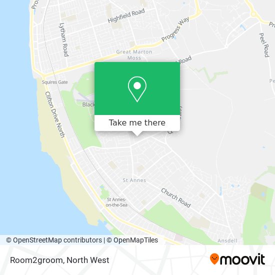 Room2groom map