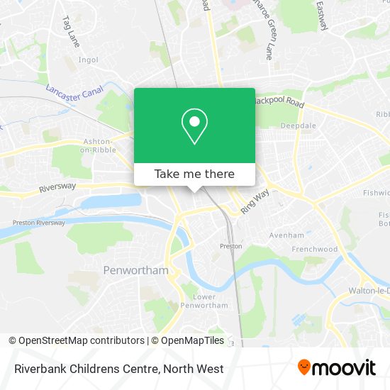 Riverbank Childrens Centre map