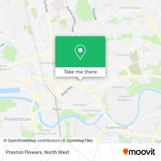 Preston Flowers map