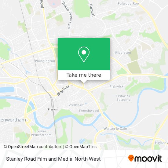Stanley Road Film and Media map