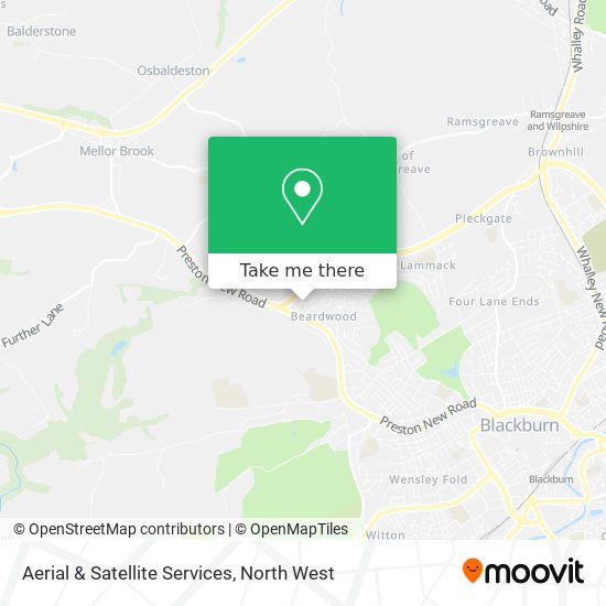 Aerial & Satellite Services map