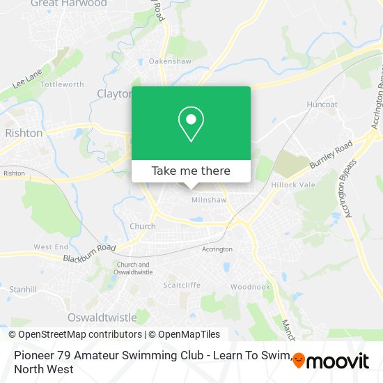 Pioneer 79 Amateur Swimming Club - Learn To Swim map