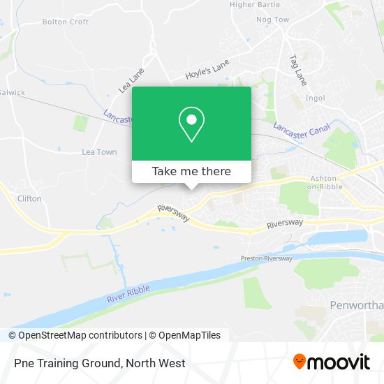 Pne Training Ground map