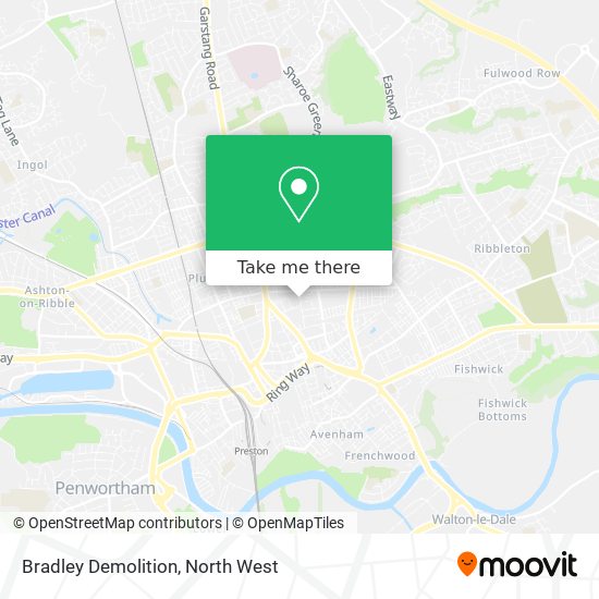 Bradley Demolition map