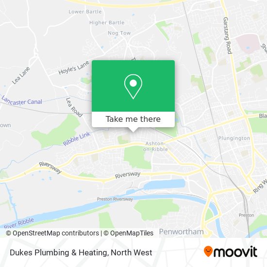 Dukes Plumbing & Heating map