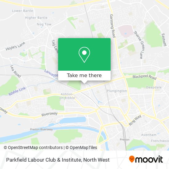 Parkfield Labour Club & Institute map