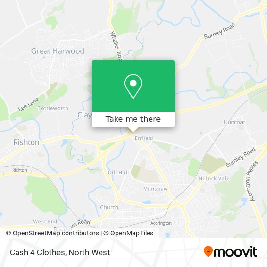 Cash 4 Clothes map
